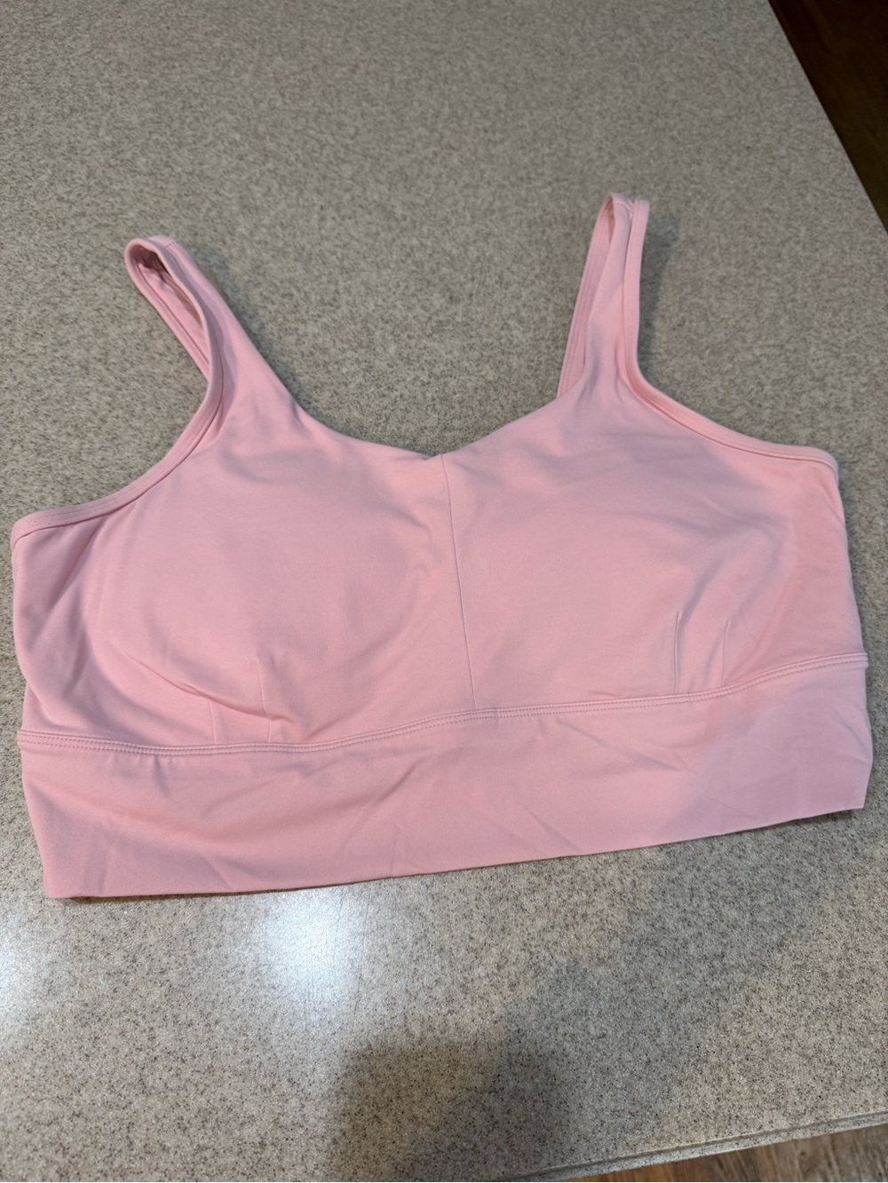 Duluth Trading Co Light Pink Seamless Bralette
